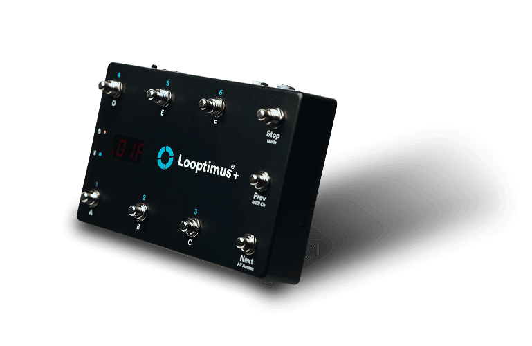 Looptimus + wireless MIDI foot controller