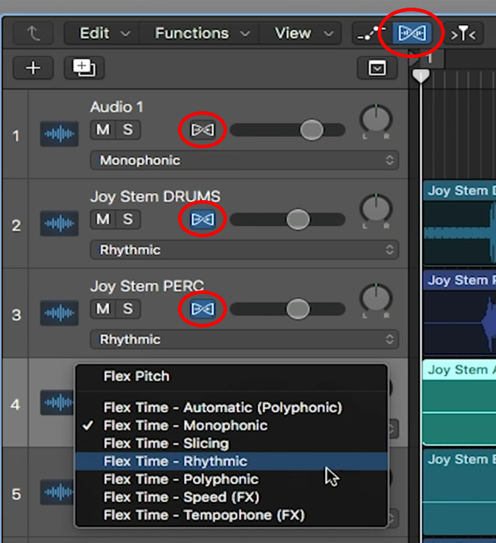 how to tap tempo in logic