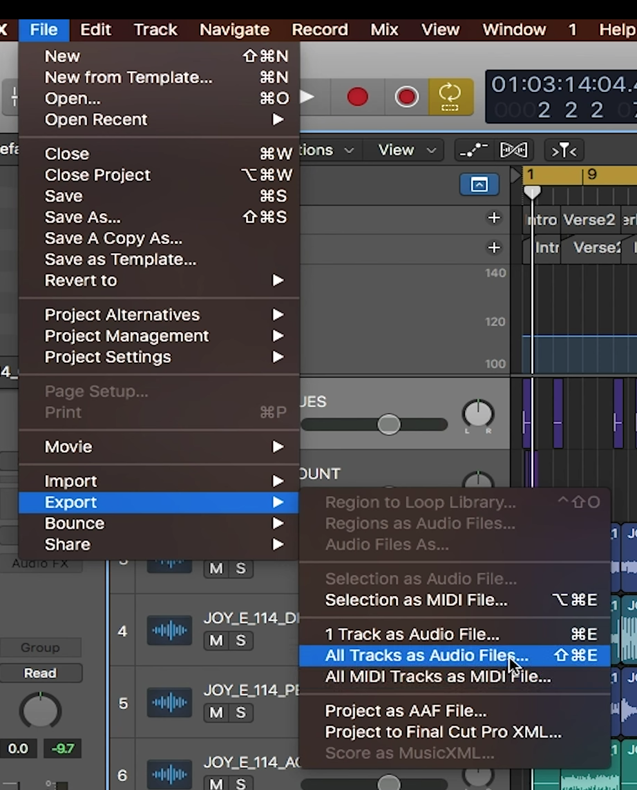 How to Export Your Tracks in Logic Pro Loop Community Blog