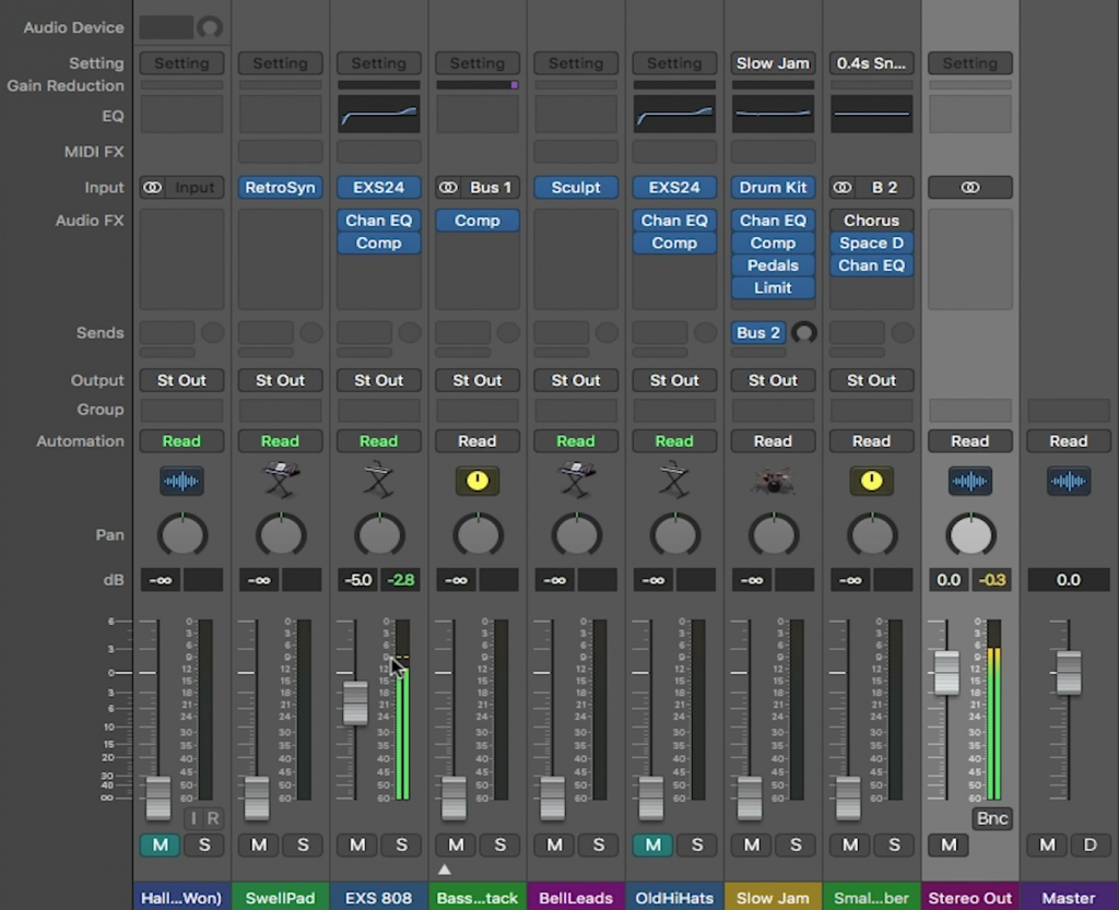 Basic Mixing and Fader Metering in Logic - Loop Community Blog