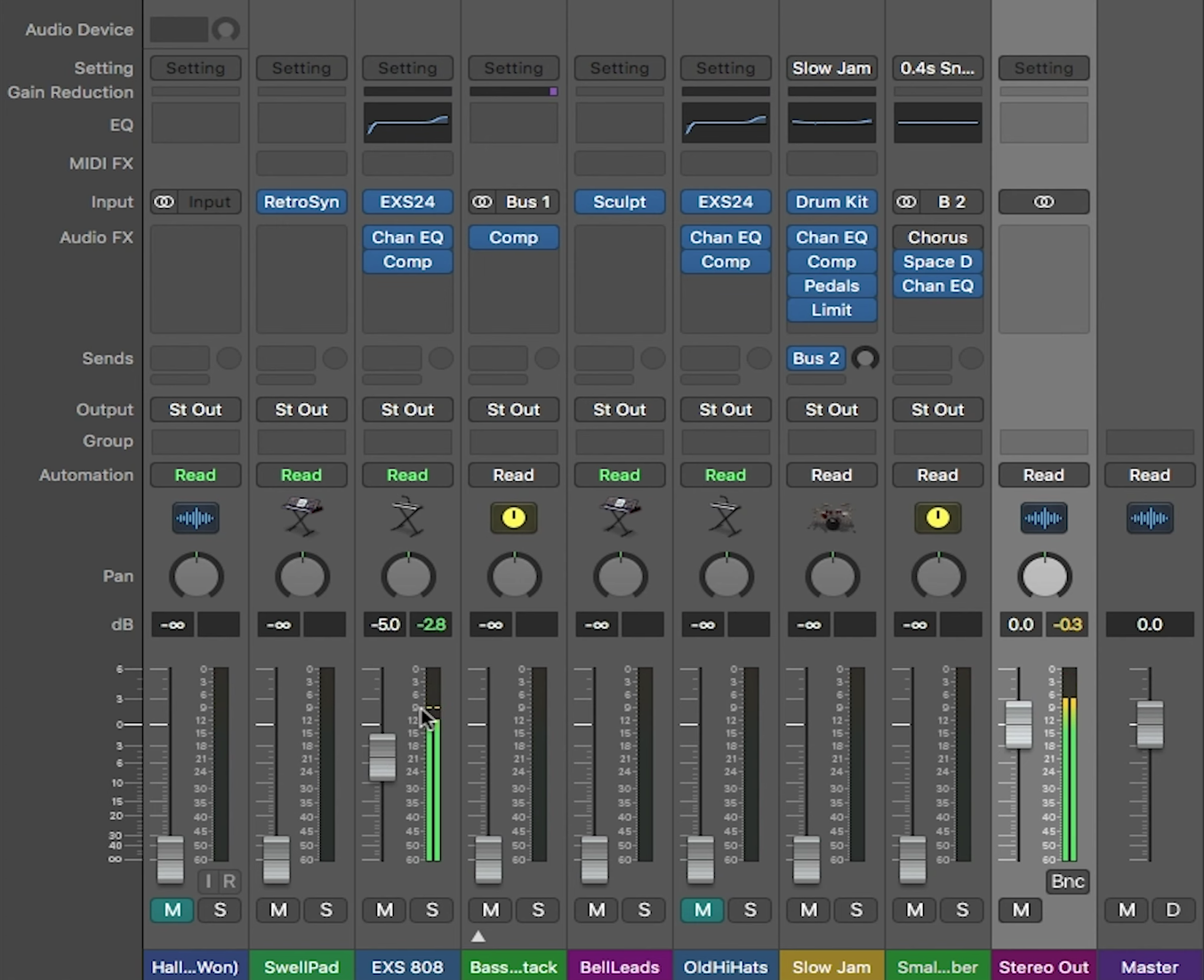 Basic Mixing and Pre Fader Metering in Logic Pro Loop Community Blog