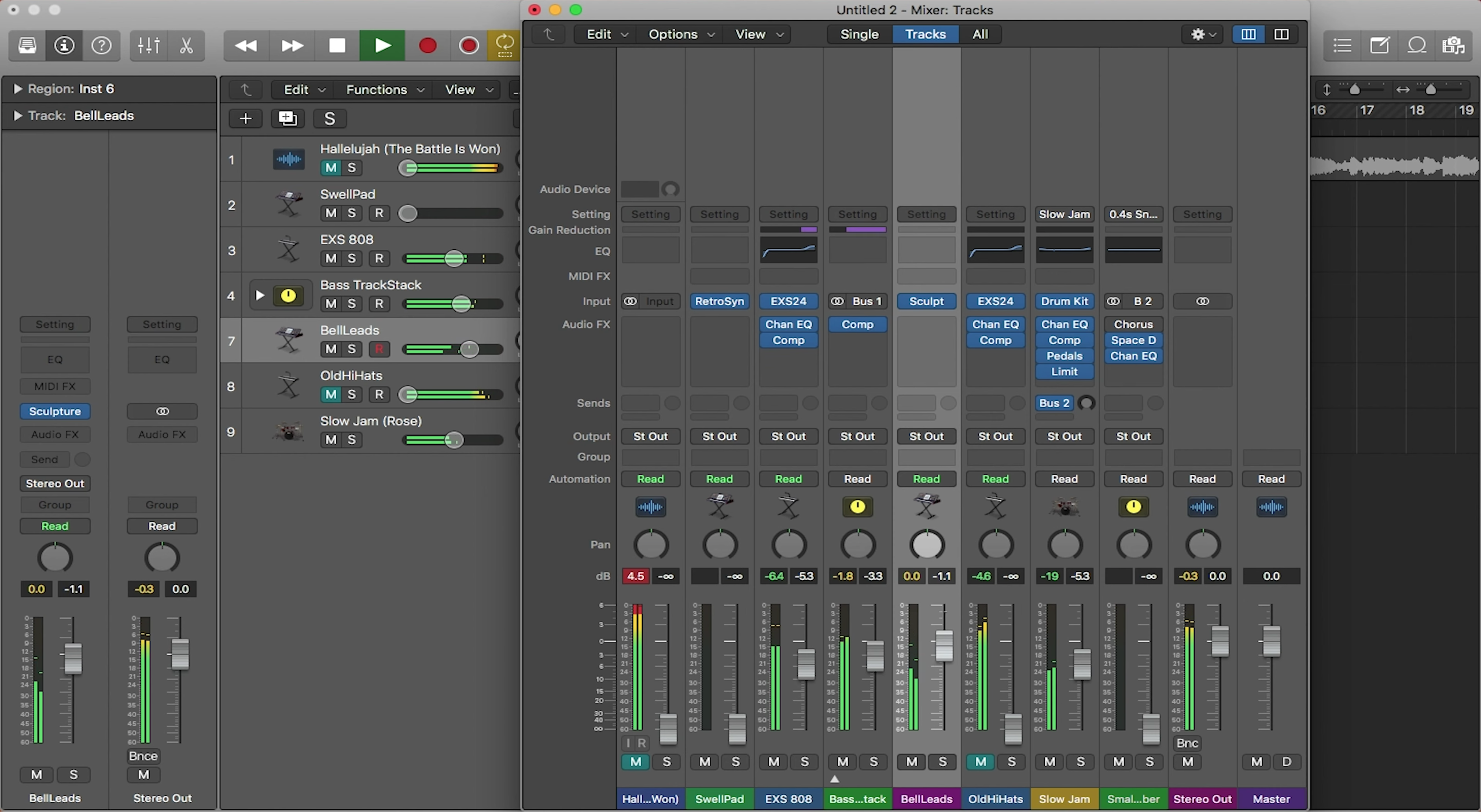 how to fade in logic pro x