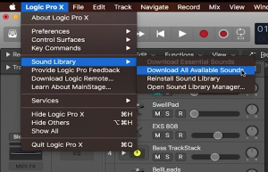 logic x pro convert to sampler track